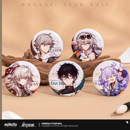 [Official Merchandise] Express Travel Notes Series Badges | Honkai: Star Rail