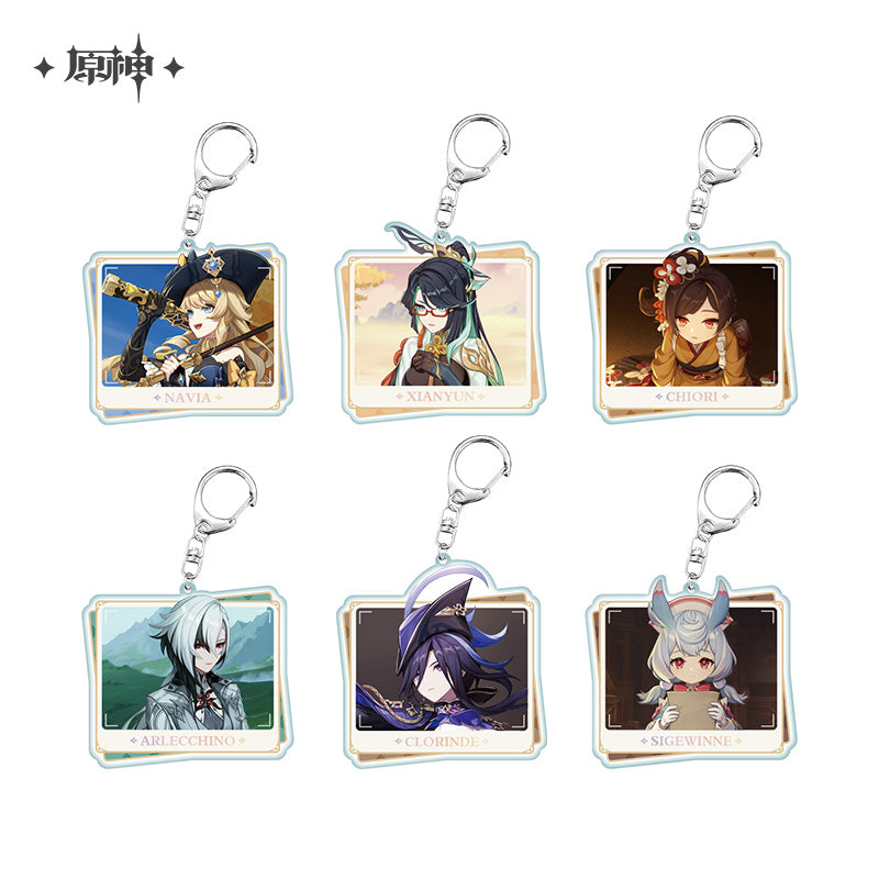 [Official Merchandise] Character Teaser Series: Acrylic Charms | Genshin Impact