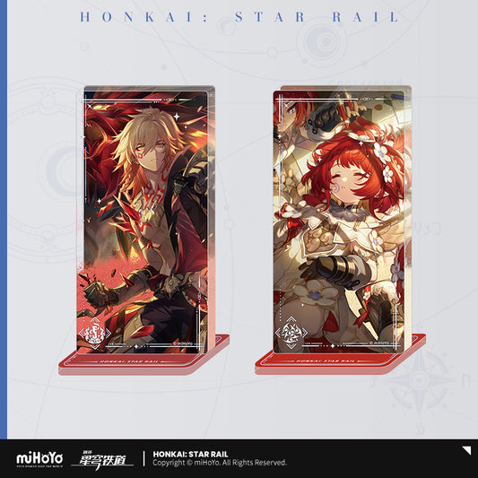 [Official Merchandise] Light Cone Series Liquid Glitter Acrylic Standees | Honkai: Star Rail