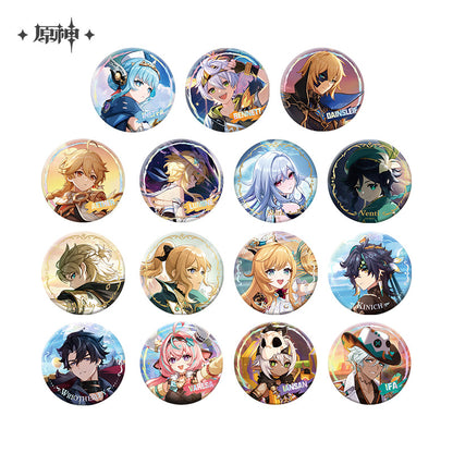 [Official Merchandise] Genshin Impact Theme Series Character Badge Vol.2