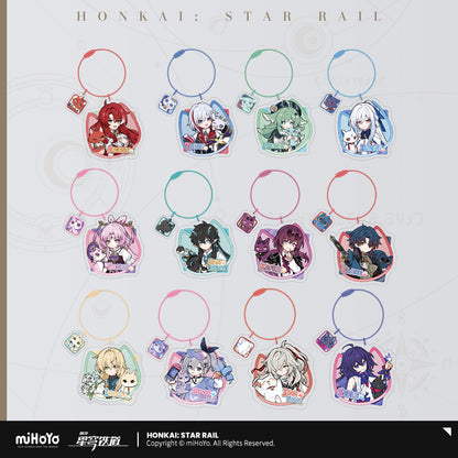 [Official Merchandise] Little Cat Series Acrylic Charm | Honkai: Star Rail