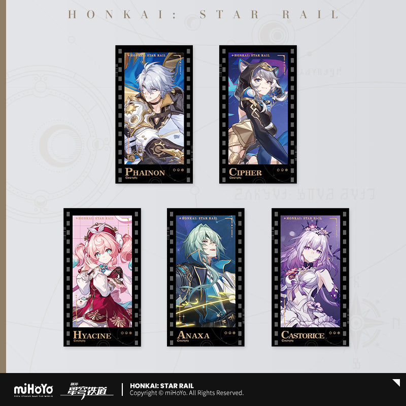 [Official Merchandise] All-Stars Invite Series Film-Style Cards | Honkai: Star Rail