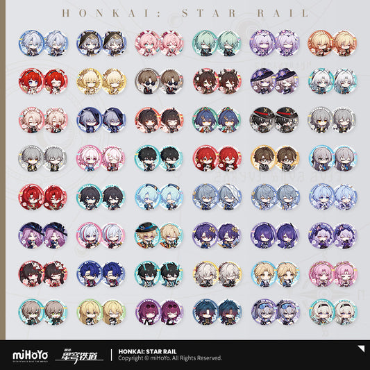 [Official Merchandise] Owlbert’s Reception Room Series Tinplate Badge Set | Honkai: Star Rail