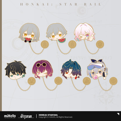 [Official Merchandise] Pom-Pom Exhibition Hall Series Metal Badge | Honkai: Star Rail