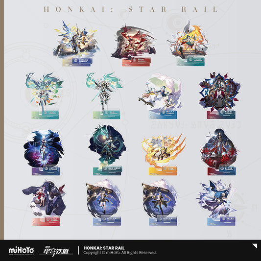 Star Rail Roster Star Rail Series: Character Illustration – KUMAGAME SHOP