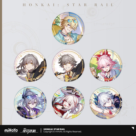 [Official Merchandise] Illustration Series Tinplate Badge - Elation Path | Honkai: Star Rail
