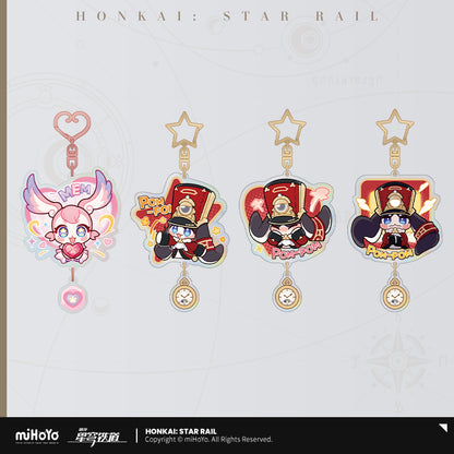 [Official Merchandise] Pom-Pom Exhibition Hall Series: Pom-Pom Acrylic Keychains | Honkai: Star Rail