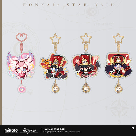 [Official Merchandise] Pom-Pom Exhibition Hall Series: Pom-Pom Acrylic Keychains | Honkai: Star Rail