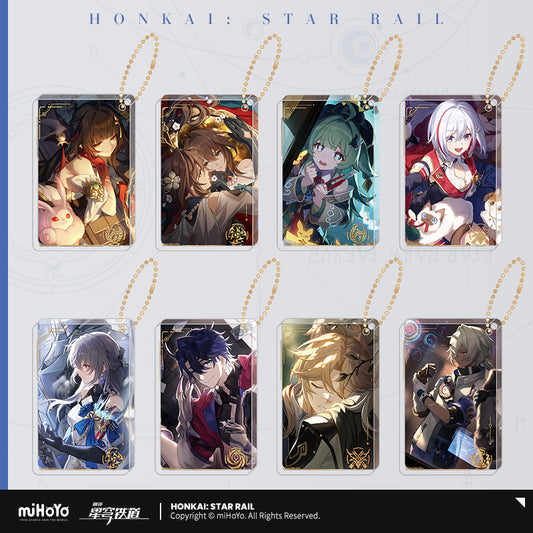 [Official Merchandise] Light Cone Thick Acrylic Charms | Honkai: Star Rail