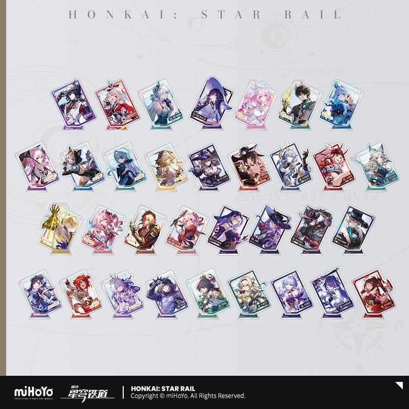 [Official Merchandise] Interstellar Journey Series Acrylic Hangable Standee | Honkai: Star Rail