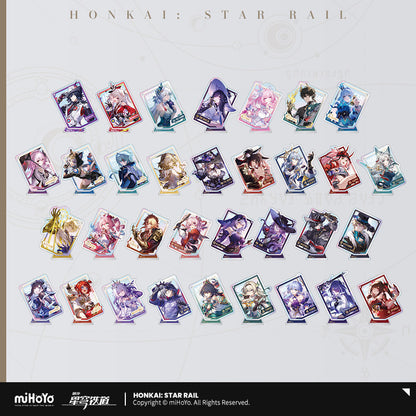 [Official Merchandise] Interstellar Journey Series Acrylic Hangable Standee | Honkai: Star Rail