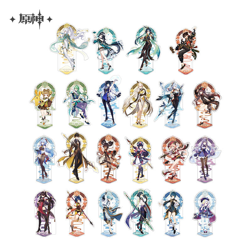 [Official Merchandise] Liyue Harbor Theme Series Character Acrylic Standees | Genshin Impact