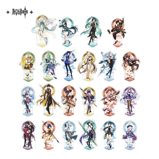 [Official Merchandise] Liyue Harbor Theme Series Character Acrylic Standees | Genshin Impact