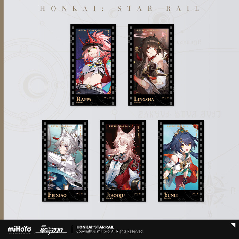 [Official Merchandise] All-Stars Invite Series: Imitation Film Cards | Honkai: Star Rail