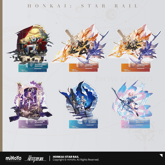 [Official Merchandise] Illustration Series Acrylic Standees - Preservation Path | Honkai: Star Rail