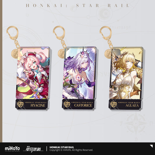 [Official Merchandise] Illustration Series Acrylic Keychains - Remembrance Path | Honkai: Star Rail