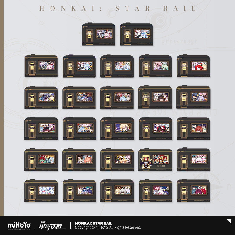 [Official Merchandise] Pom-Pom Gallery Series Chibi Sticker Pack | Honkai: Star Rail
