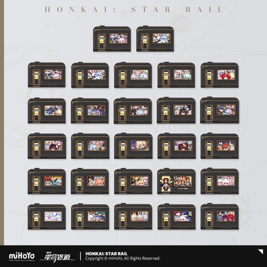 [Official Merchandise] Pom-Pom Gallery Series Chibi Sticker Pack | Honkai: Star Rail