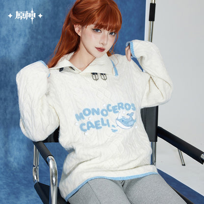 [Pre-Order/Limited] Tartaglia Theme Impression Series Cable Knit Lapel Sweater | Genshin Impact (Aug 2026)