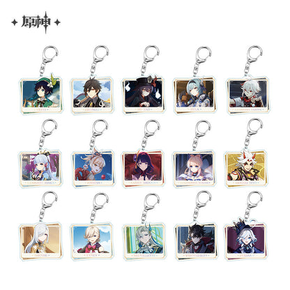 [Official Merchandise] Character PV Series: Acrylic Charms | Genshin Impact