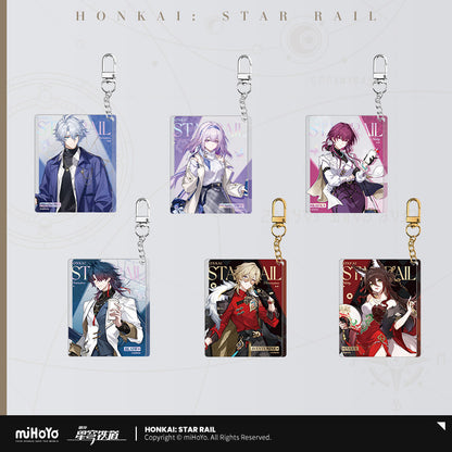 [Official Merchandise] Express Travel Notes Series Acrylic Charm | Honkai: Star Rail