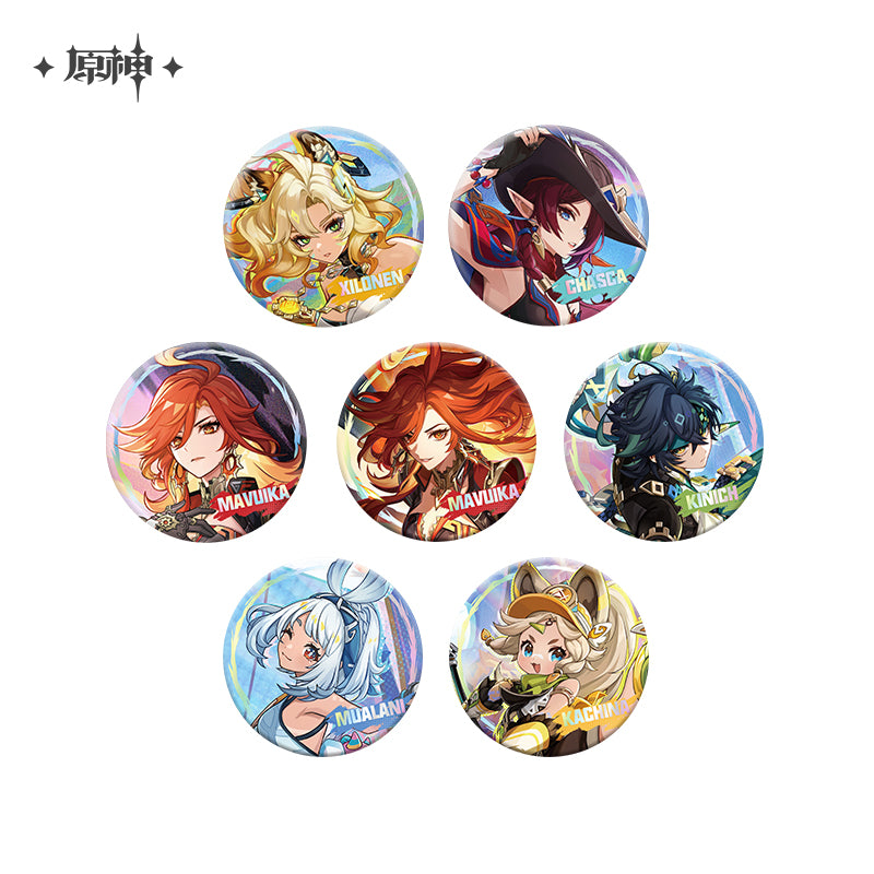 [Official Merchandise] Genshin Impact Theme Series Character Badge - Natlan