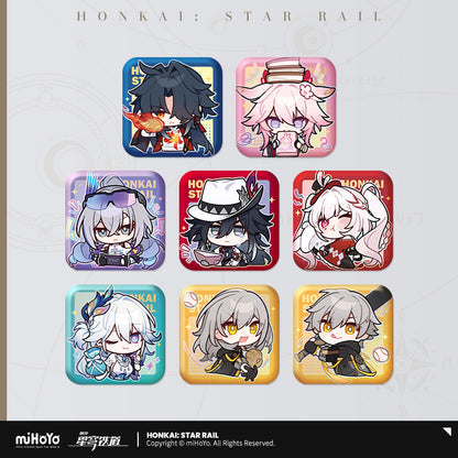[Official Merchandise] Pom-Pom Gallery Series Square Badge | Honkai: Star Rail