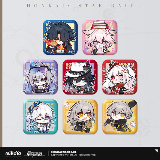 [Official Merchandise] Pom-Pom Gallery Series Square Badge | Honkai: Star Rail
