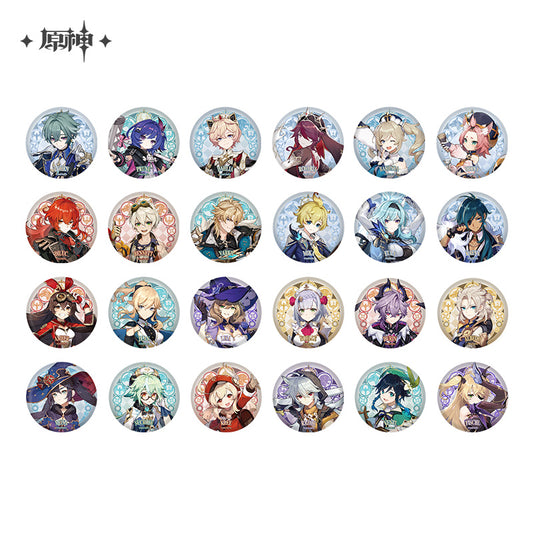 [Pre-Order] Mondstadt City Theme Series Character Badge - New Craft | Genshin Impact