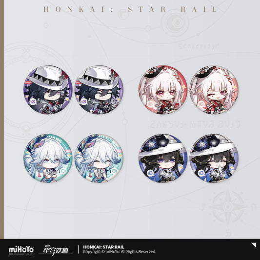 [Official Merchandise] Owlbert’s Reception Room Series Tinplate Badge Set | Honkai: Star Rail