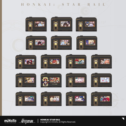 [Official Merchandise] Pom-Pom Exhibition Hall Series: Chibi Sticker Pack | Honkai: Star Rail