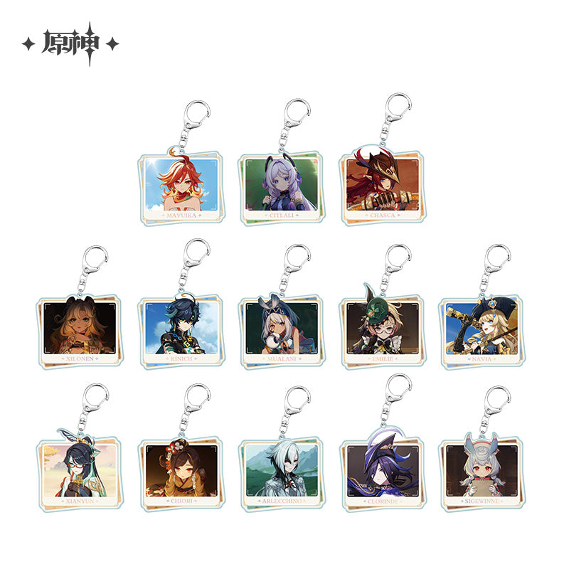 [Official Merchandise] Character Teaser Series: Acrylic Charms | Genshin Impact