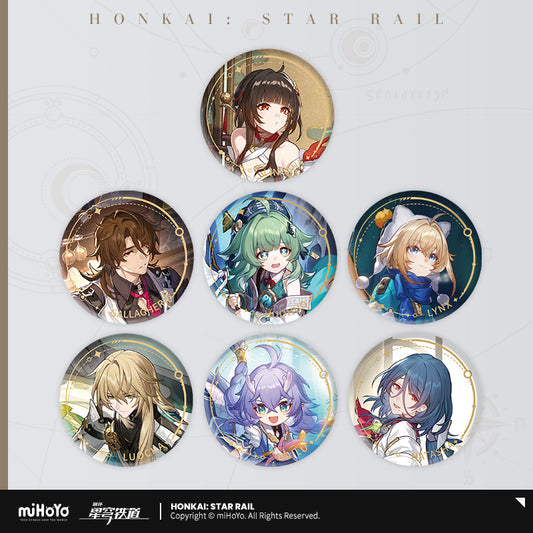 [Official Merchandise] Illustration Series Tinplate Badges - Abundance Path | Honkai: Star Rail