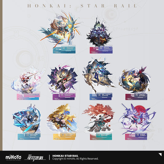 [Official Merchandise] Illustration Series Acrylic Standees - The Hunt Path | Honkai: Star Rail