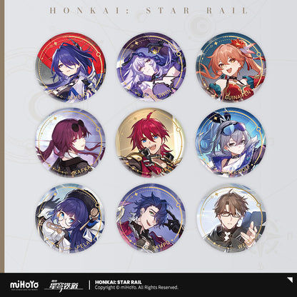 [Official Merchandise] Illustration Series Tinplate Badges - Nihility Path | Honkai: Star Rail