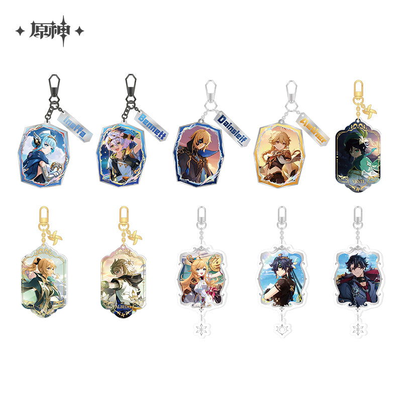 [Official Merchandise] Genshin Impact Theme Series Acrylic Keychains