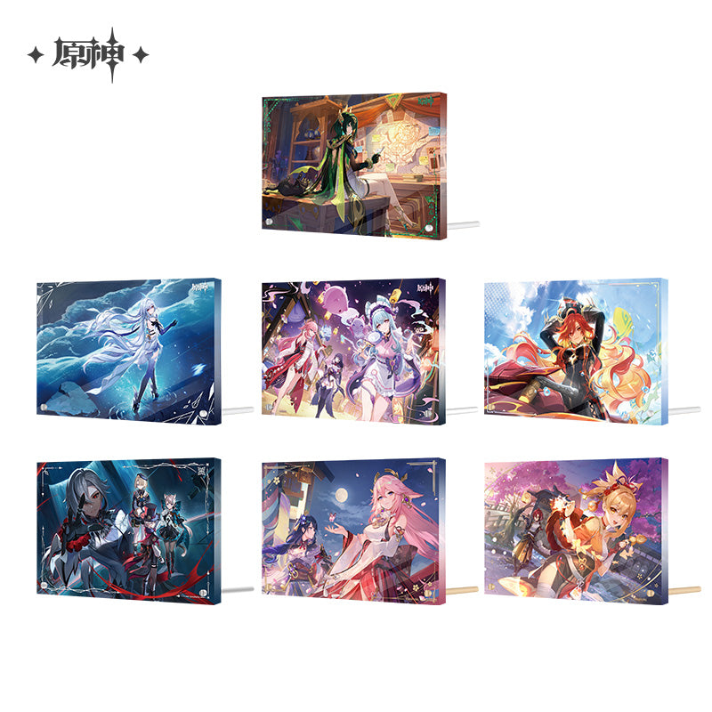 [Official Merchandise] Genshin Impact Theme Series Thick Acrylic Ornaments