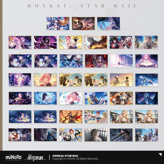 [Official Merchandise] The Memories We Share Series PET Shikishi | Honkai: Star Rail