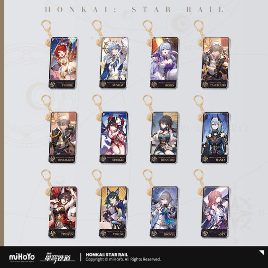 [Official Merchandise] Illustration Series Acrylic Keychains - Harmony Path | Honkai: Star Rail