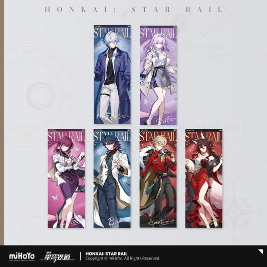 [Official Merchandise] Express Travel Notes Series Holographic Ticket | Honkai: Star Rail