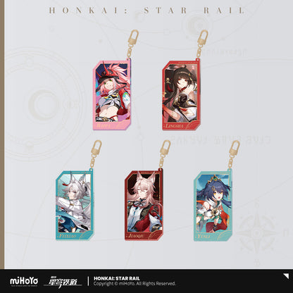 [Official Merchandise] All-Stars Invite Series Liquid Glitter Acrylic Charm | Honkai: Star Rail