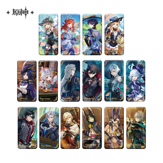 [Official Merchandise] Genshin Impact Theme Series: Rectangular Badges