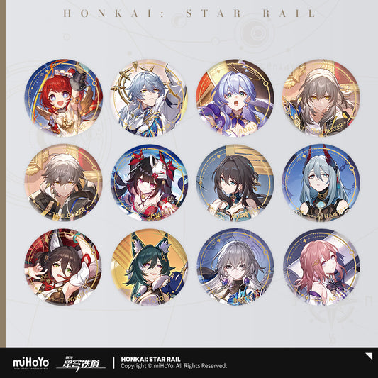 [Official Merchandise] Illustration Series Tinplate Badges - Harmony Path | Honkai: Star Rail