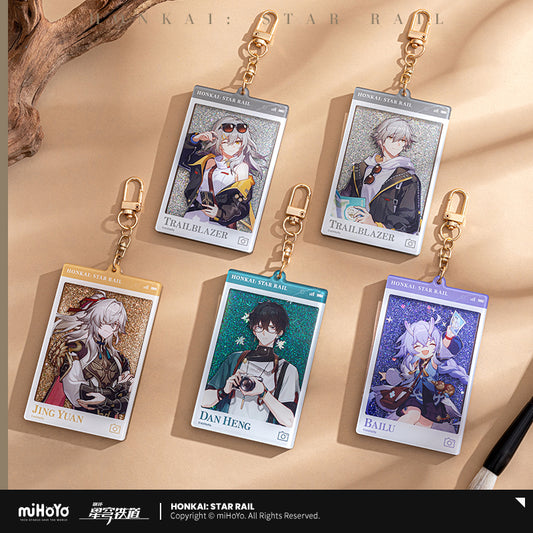 [Official Merchandise] Express Travel Notes Series Liquid Glitter Charms | Honkai: Star Rail