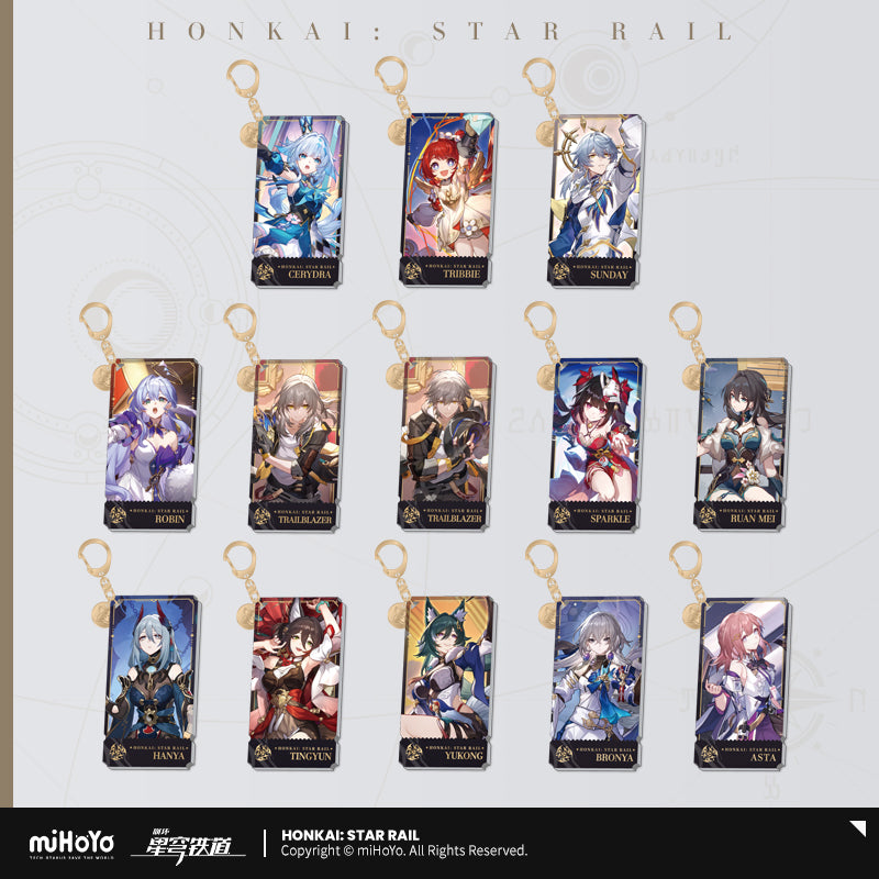 [Official Merchandise] Illustration Series Acrylic Keychains - Harmony Path | Honkai: Star Rail