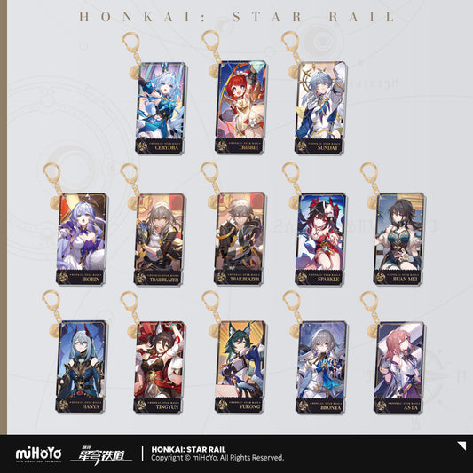 [Official Merchandise] Illustration Series Acrylic Keychains - Harmony Path | Honkai: Star Rail
