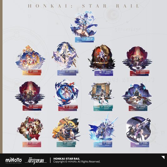 Star Rail Roster Star Rail Series: Character Illustration – KUMAGAME SHOP