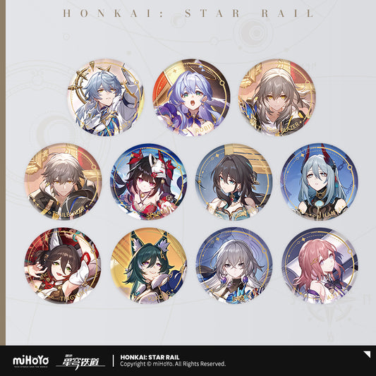 [Official Merchandise] Illustration Series Tinplate Badges - Harmony Path | Honkai: Star Rail