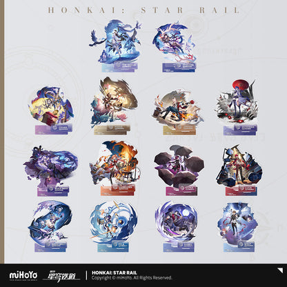[Official Merchandise] Illustration Series Acrylic Standees - Nihility Path | Honkai: Star Rail