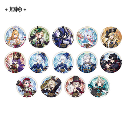 [Official Merchandise] Court of Fontaine Series Character Badges | Genshin Impact